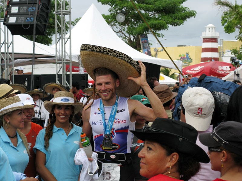 Ironman Cozumel 2009 Men's Champion Rutger Beke