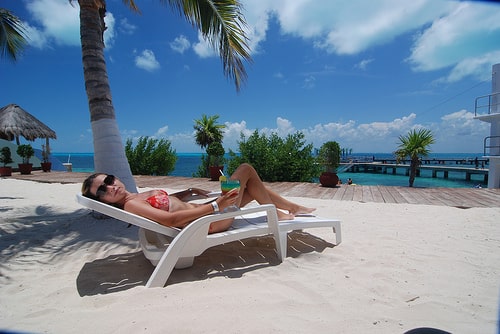 Chill at the Dolphin Discovery Isla Mujeres Beach Club