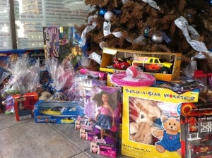 Toys for all the girls and boys for “Dia de Reyes”