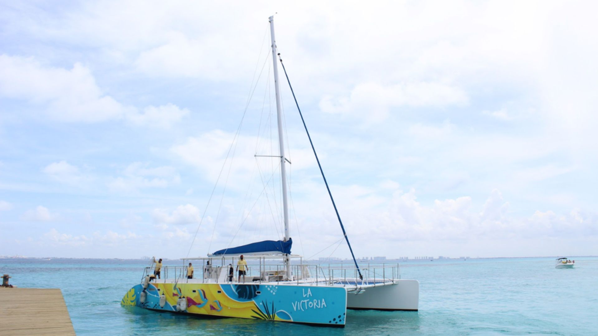 catamaran from cancun to isla mujeres