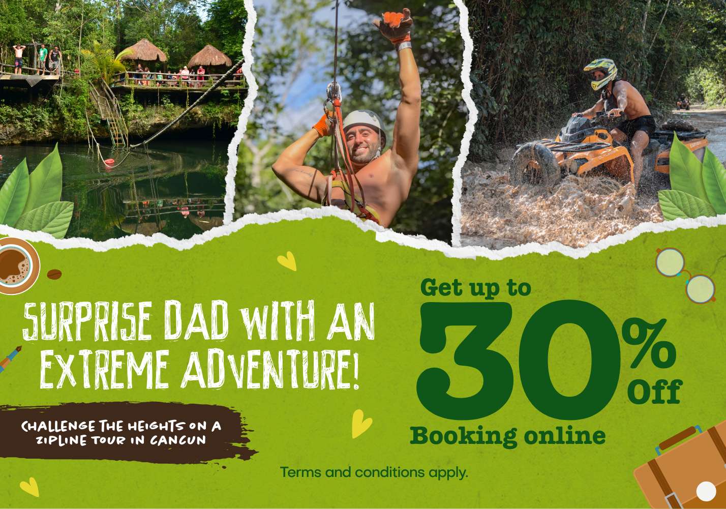 Father's Day offers in Riviera Maya